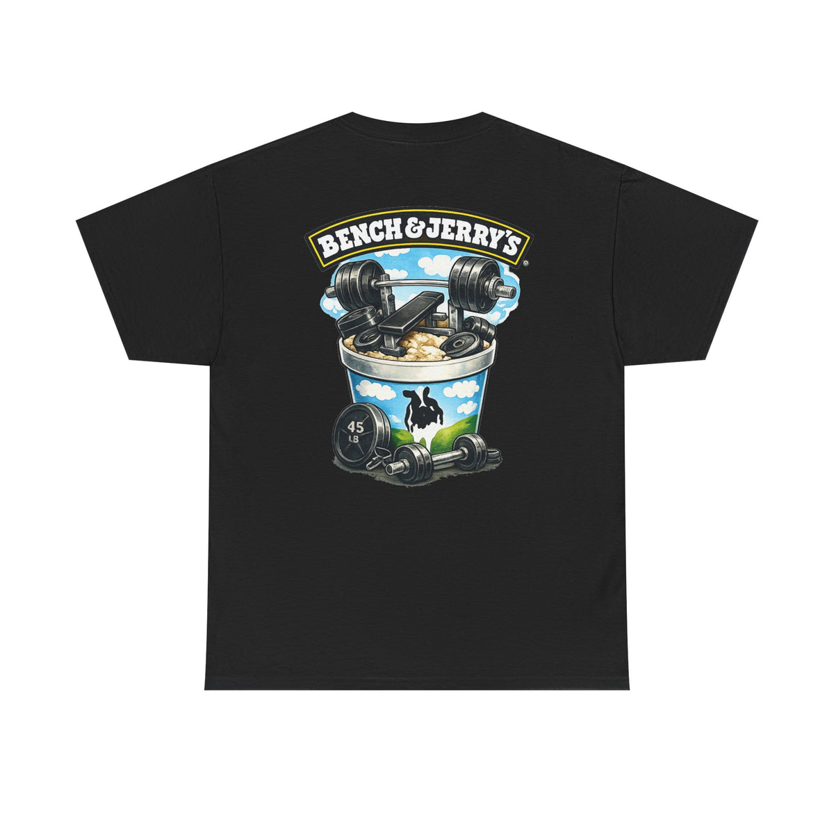 BENCH & JERRY'S Black Tee