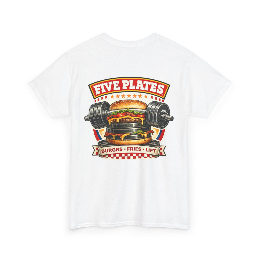 FIVE PLATES White Tee