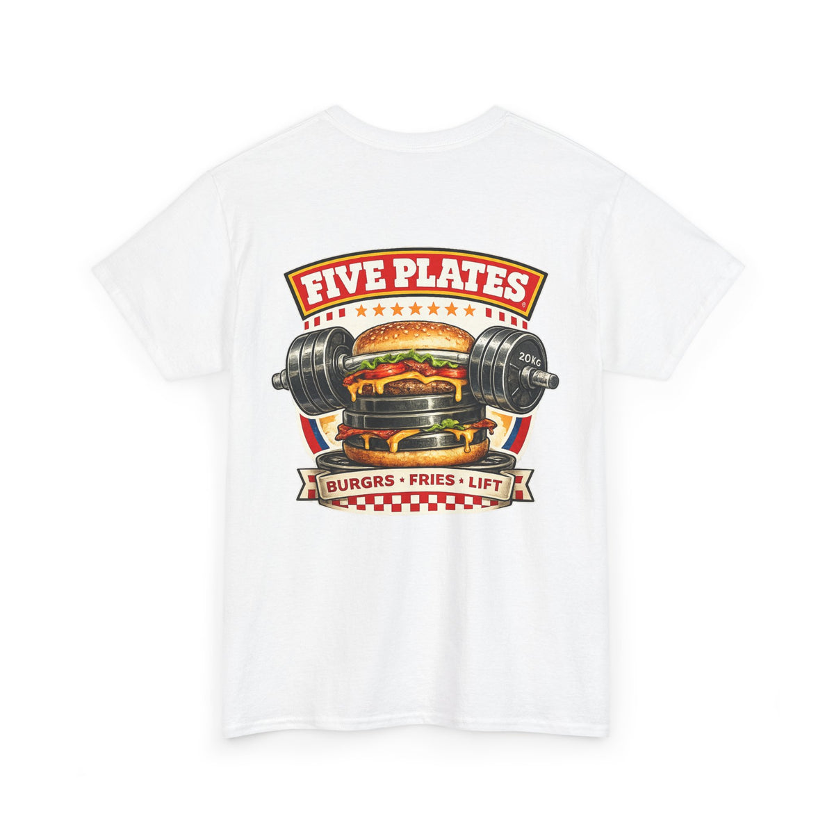 FIVE PLATES White Tee