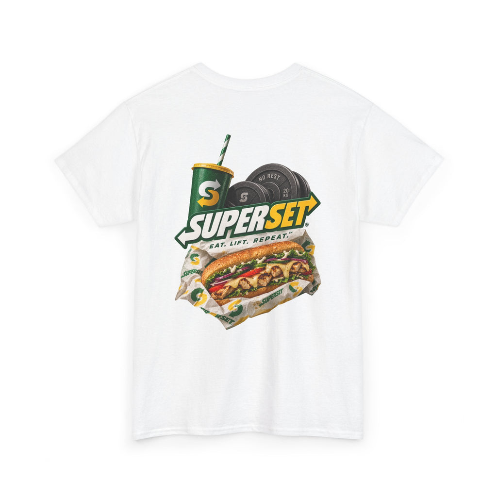 SUPerset White Tee