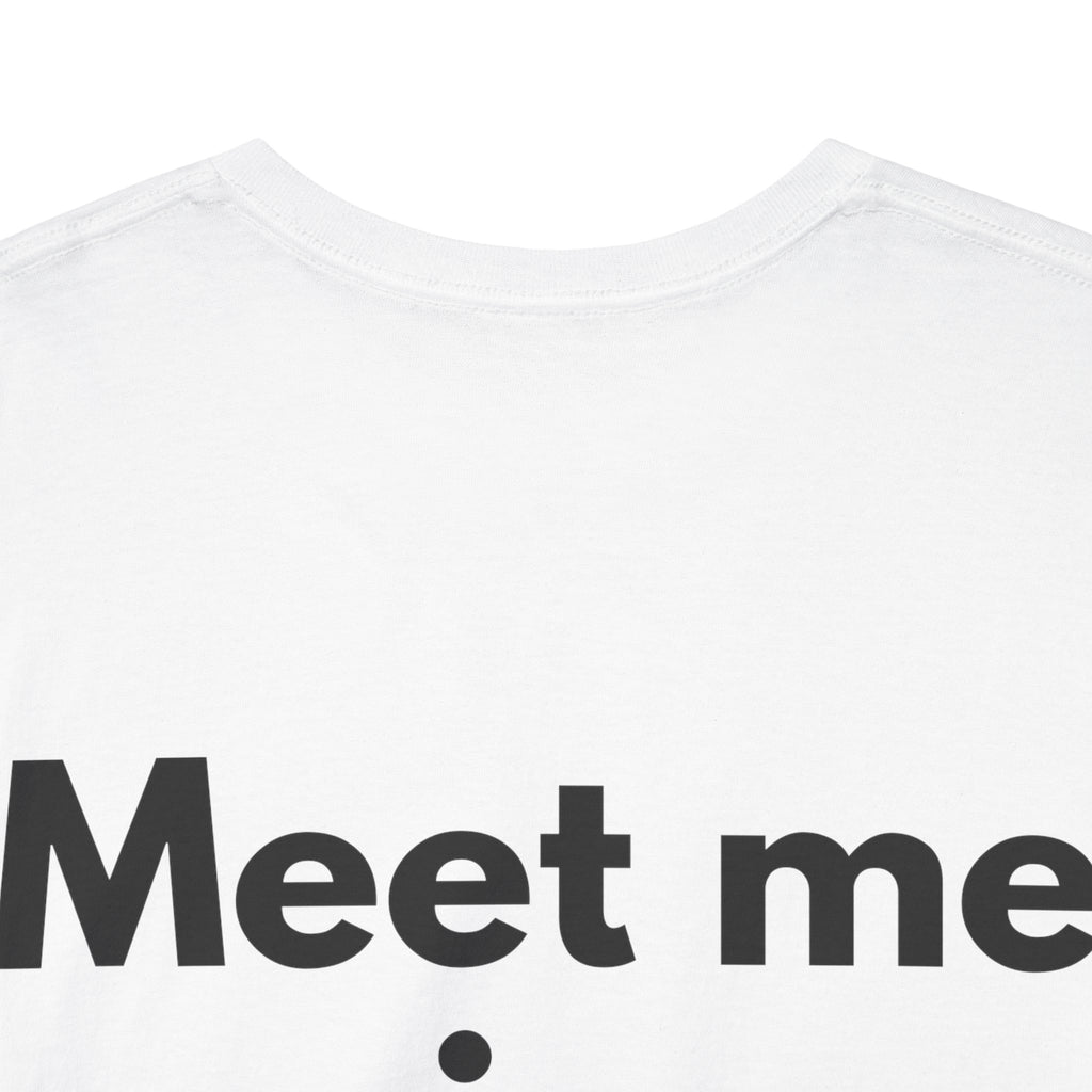 Meet me in Monaco White Tee — Bold Minimal