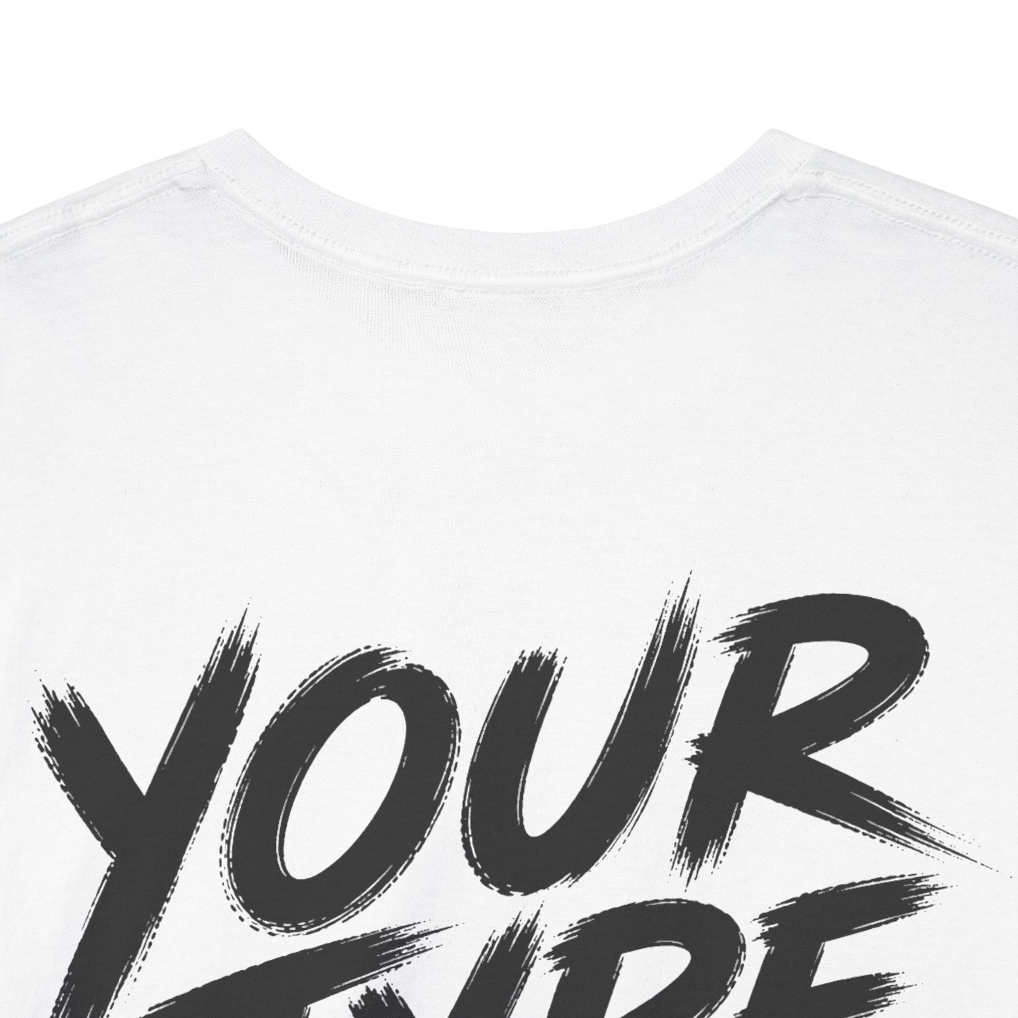 Your type, but worse White Tee — Vintage Brush