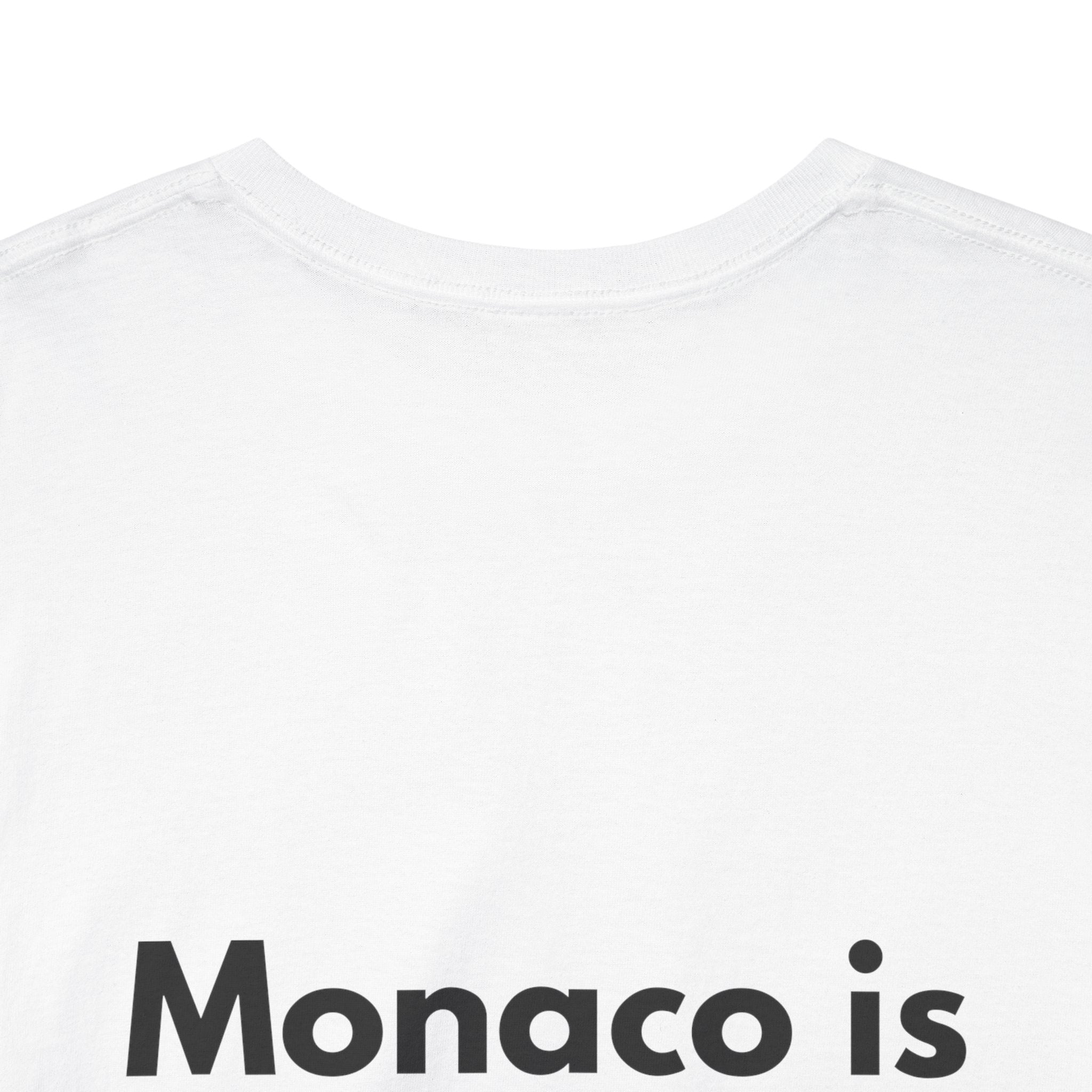 Monaco is cheaper than therapy White Tee — Bold Minimal