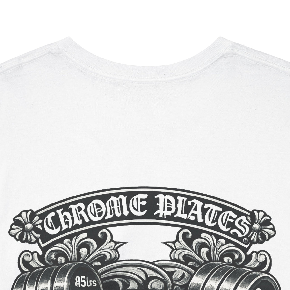 CHROME PLATES White Tee