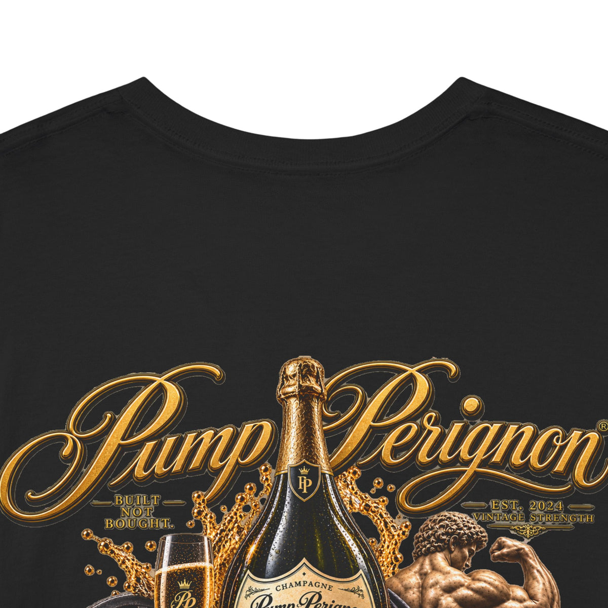 PUMP PERIGNON 2 Black Tee