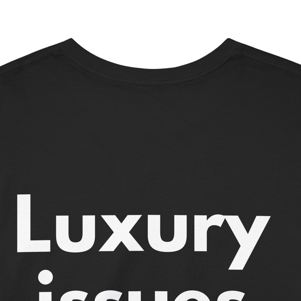 Luxury issues only Black Tee — Bold Minimal