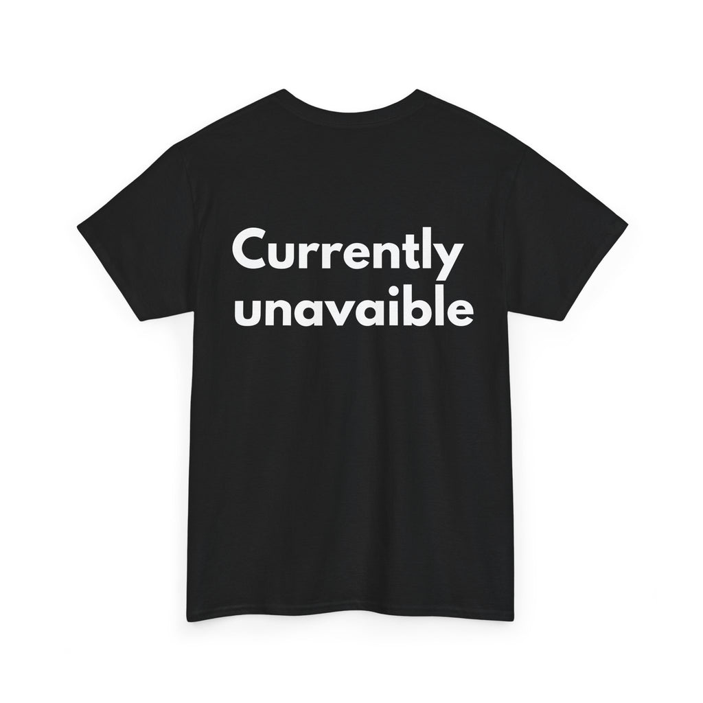Currently unavaible Black Tee — Bold Minimal