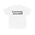 Currently unavaible White Tee — Casual Handwritten