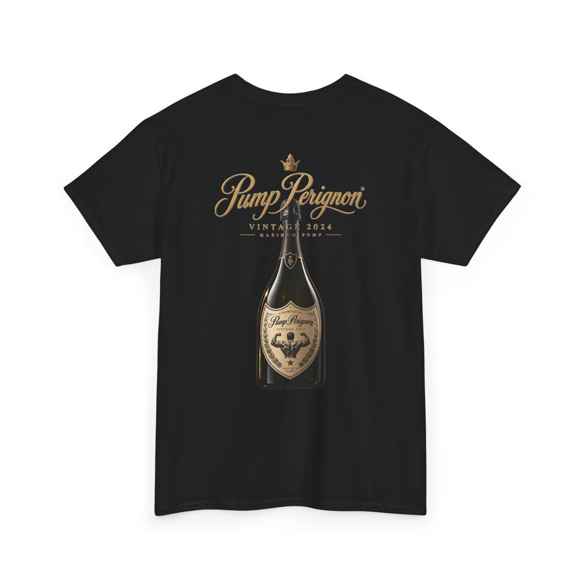 PUMP PERIGNON Black Tee