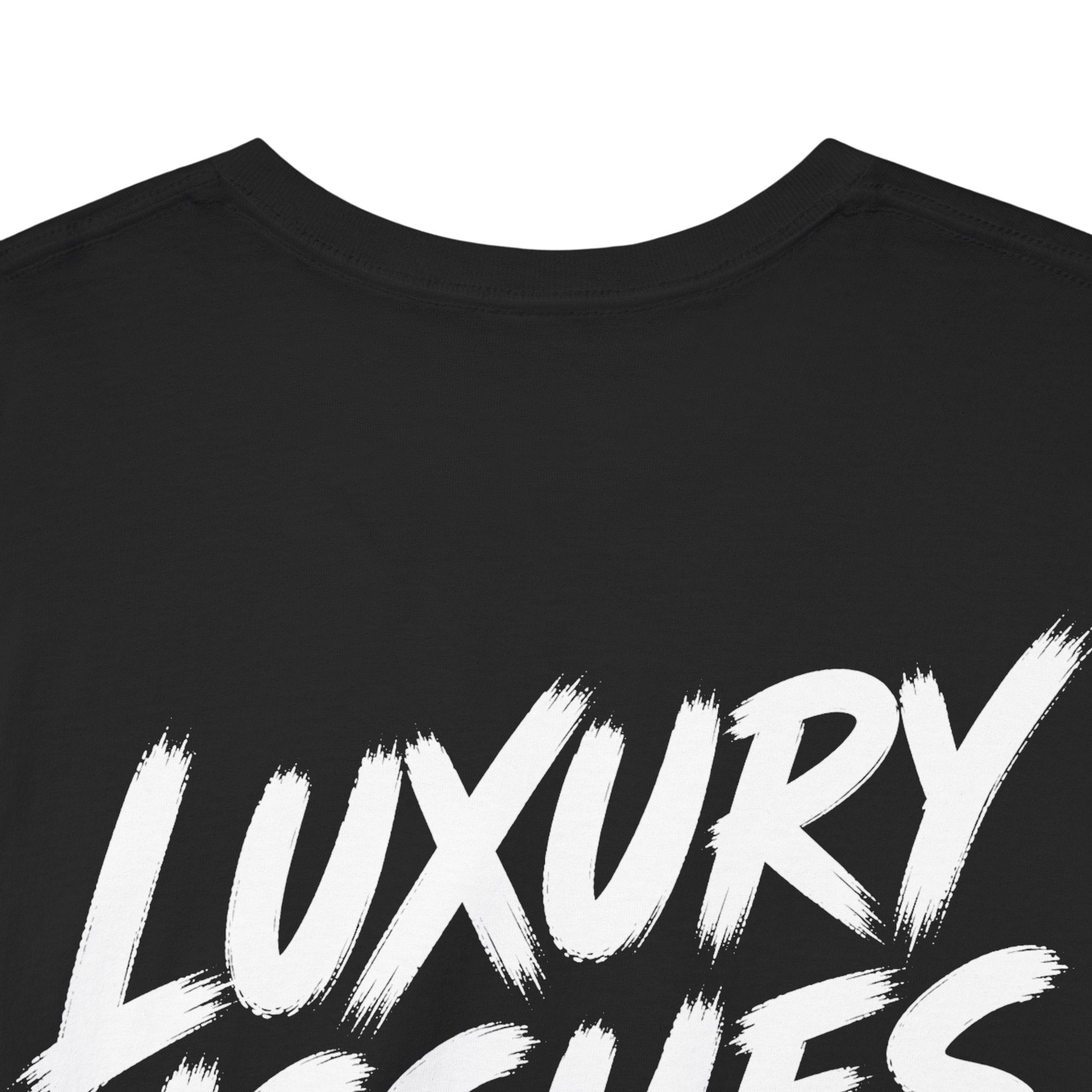 Luxury issues only Black Tee — Vintage Brush