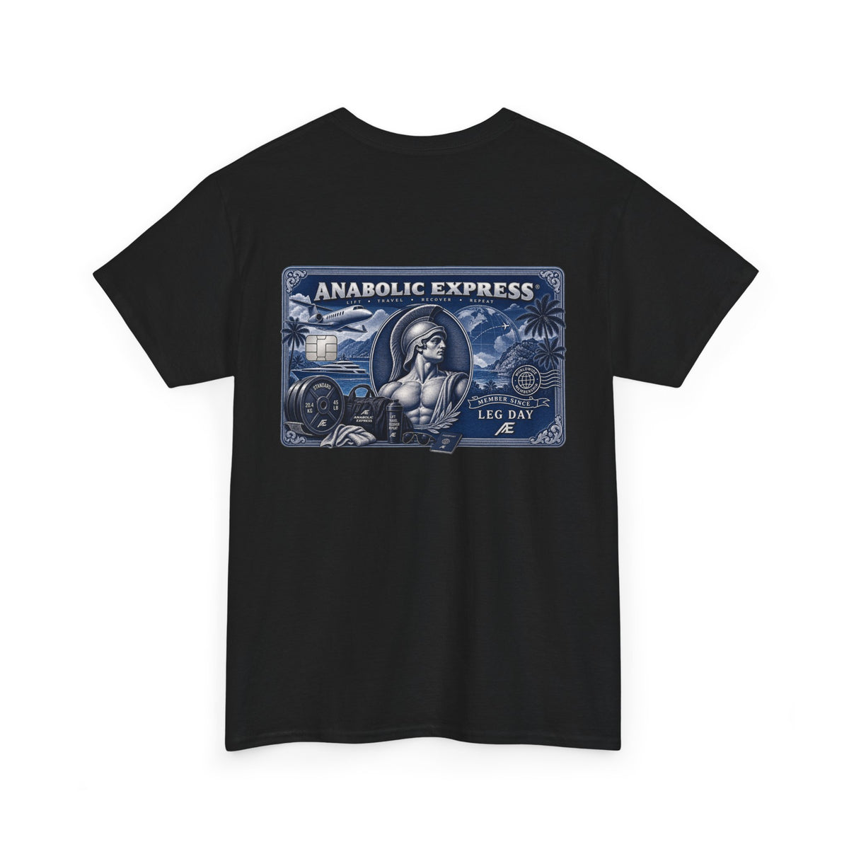 ANABOLIC EXPRESS Black Tee