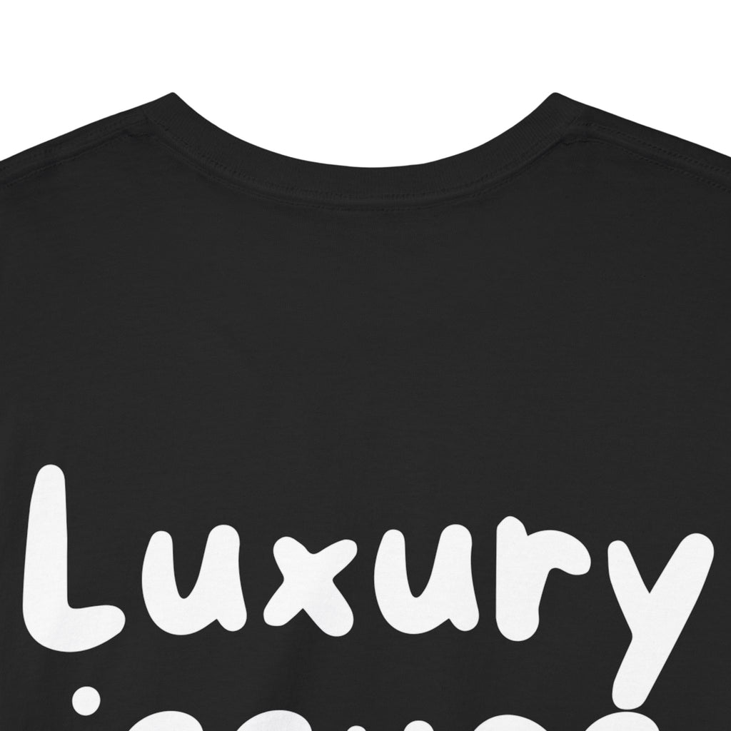 Luxury issues only Black Tee — Casual Handwritten